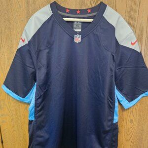 NWOT Men's XL Tennessee Titans Nike Navy Jersey - Blank